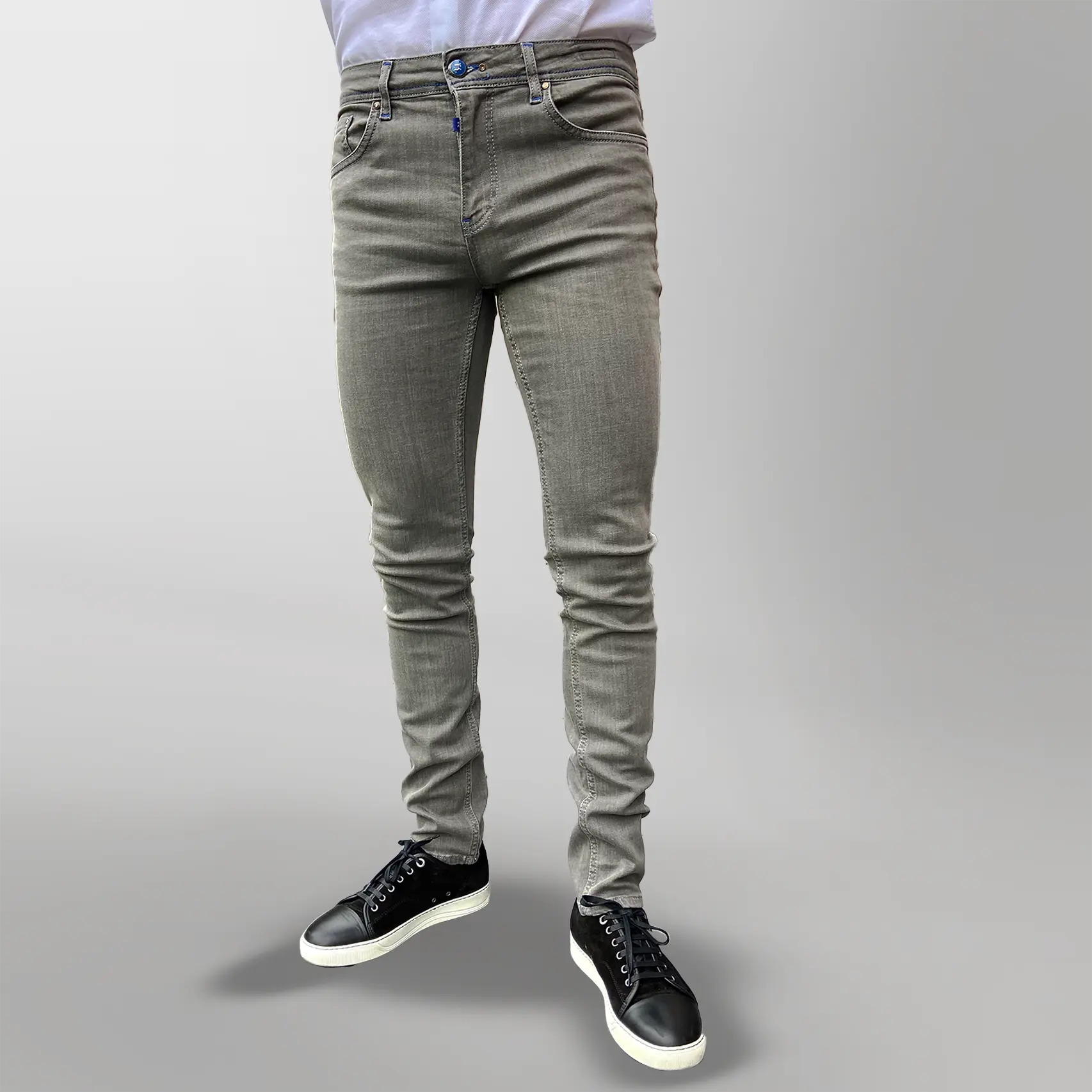 LCTB: 008 Luxury Edition Slim Fit Jeans - Light Grey