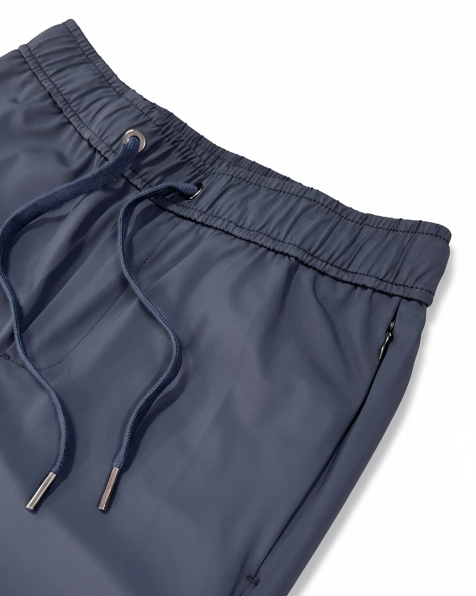 Luxe Hidden Zip Pants - Navy - Image 3