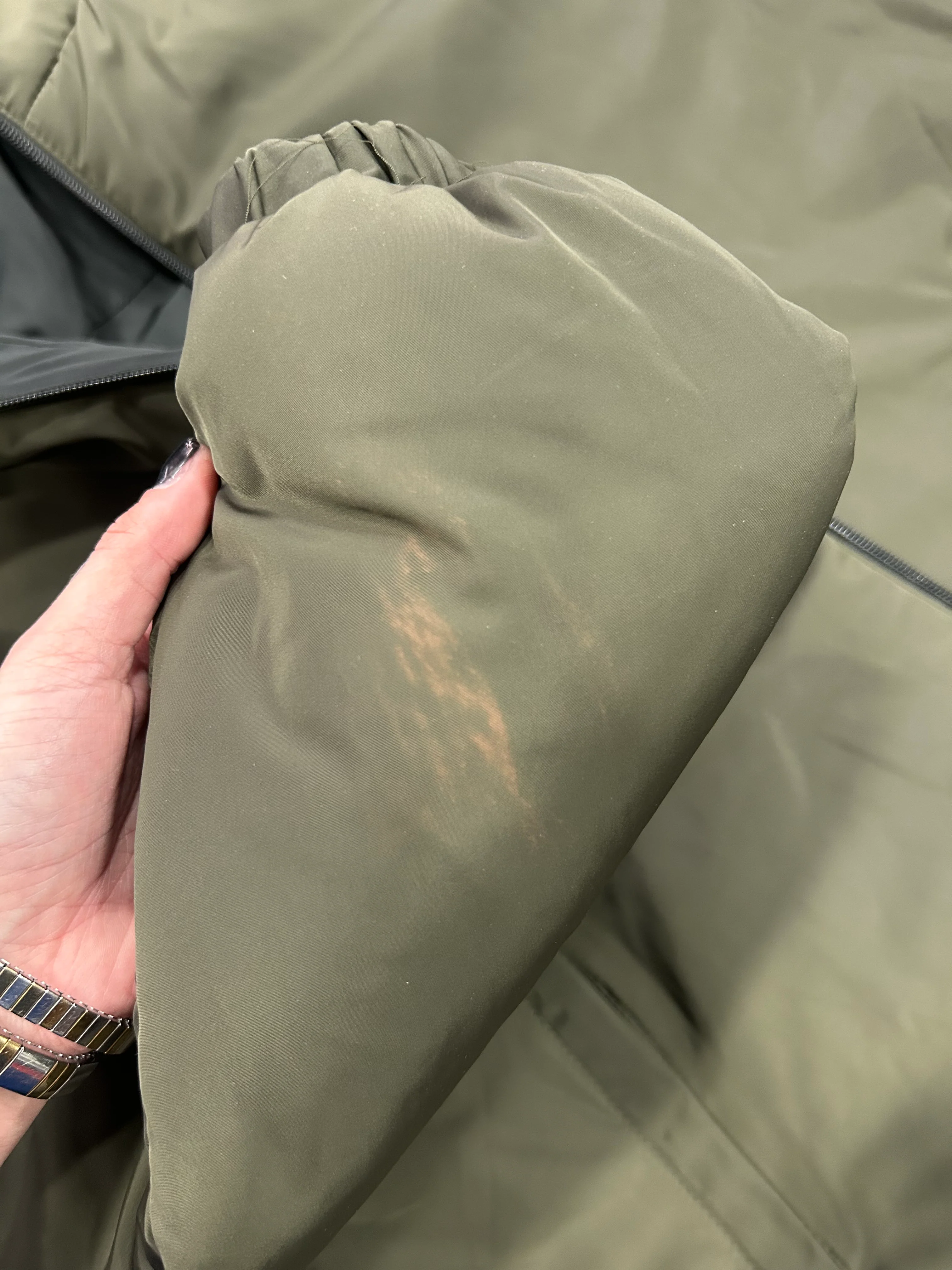 RESELL: Black/Khaki reversible jacket XL - Image 9