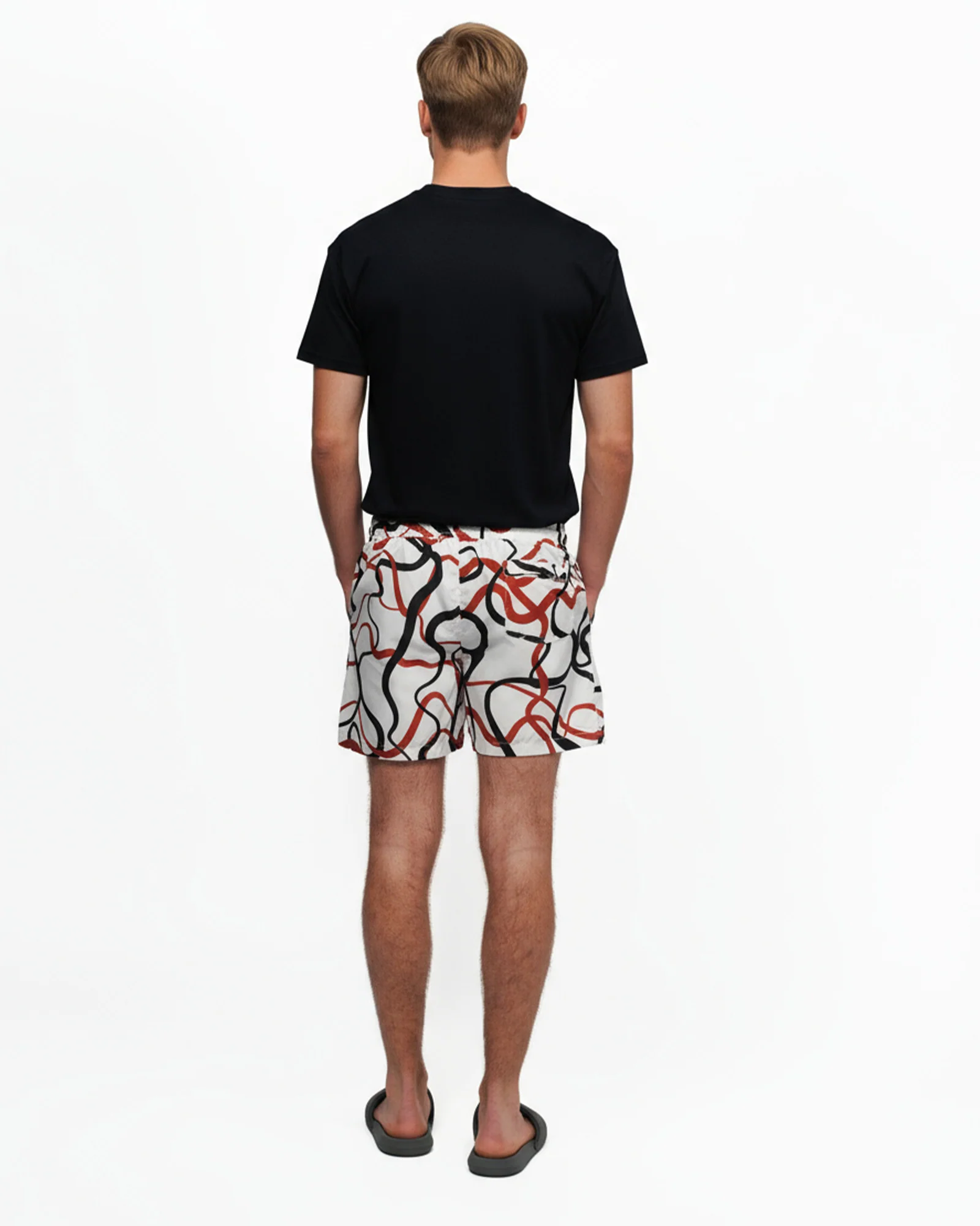 LCTB: Swim Short - White Pattern - Image 4